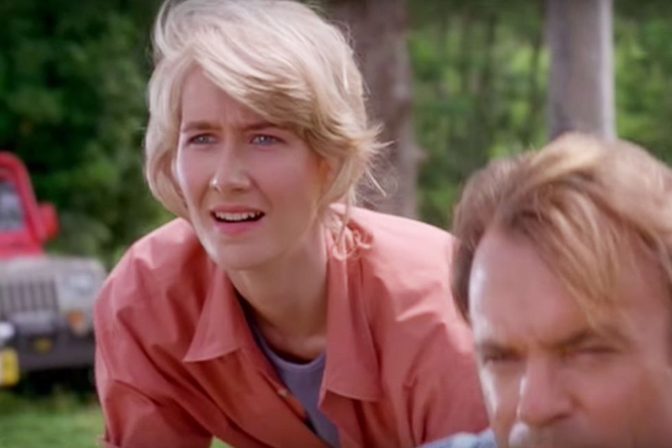 <p>Another brainy woman who is cool under pressure.&nbsp;Dr. Sattler (Laura Dern) has&nbsp;no time for Dr. Ian Malcolm's inappropriately flirty antics,&nbsp;or Dr. Hammond's hubris and sexism, or, you know, sudden influxes of velociraptors. </p>