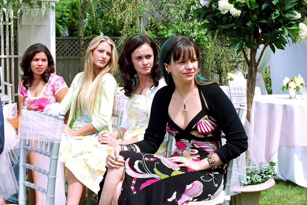 <p>Why just Tibby and Lena, and why not Carmen and Bree? Well, Carmen might actually be too cool to be a&nbsp;nerd. (Sorry, I don't make the nerd rules.) And Bree is clearly a jock. But Tibby (Amber Tamblyn), while dark-spirited, is committed to her documentary work, and Lena (Alexis Bledel) is most interested in getting closer to her grandparents and learning Greek. Both of them are introverted, self-contained worlds unto themselves,&nbsp;who only break out from them when people force them to.</p>