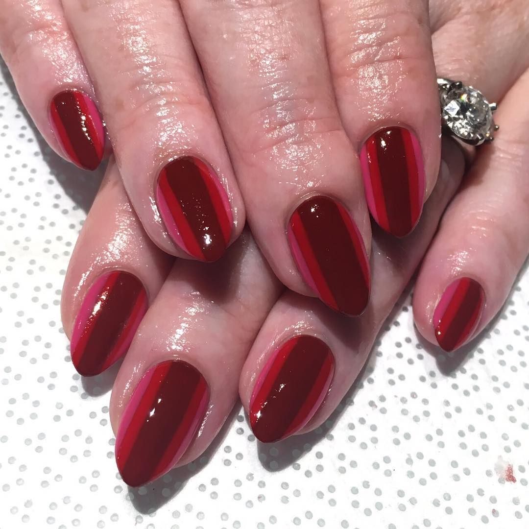 dark red nail polish colors