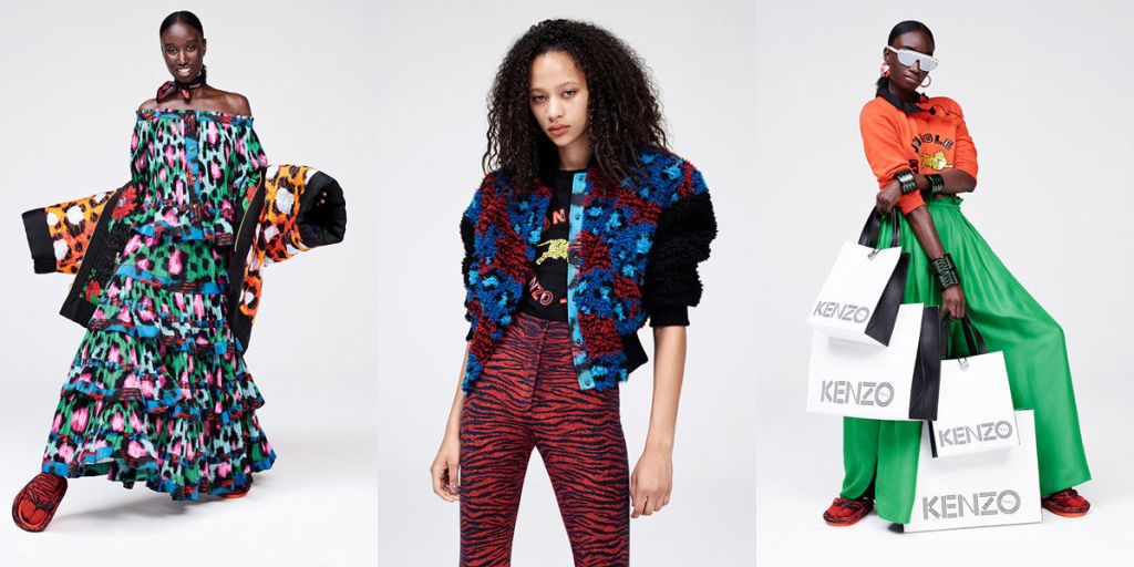 h&m and kenzo