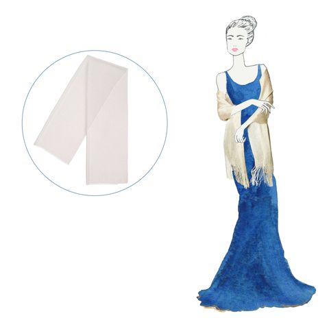 Shoulder, Dress, Neck, Gown, Electric blue, Fashion illustration, Costume design, Cobalt blue, One-piece garment, Day dress, 