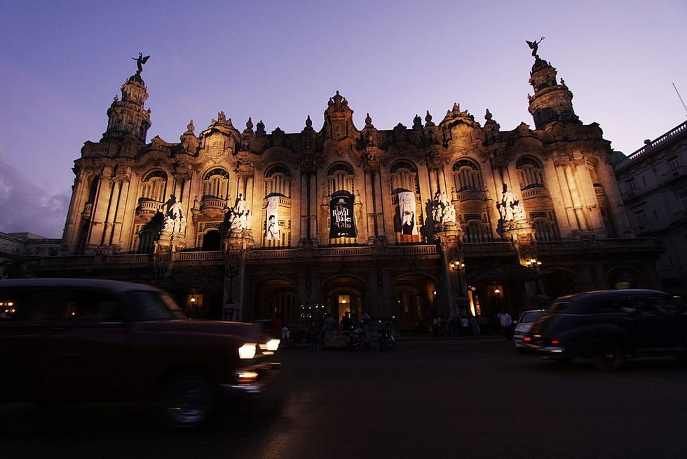 The Gran Teatro in Havana, Cuba