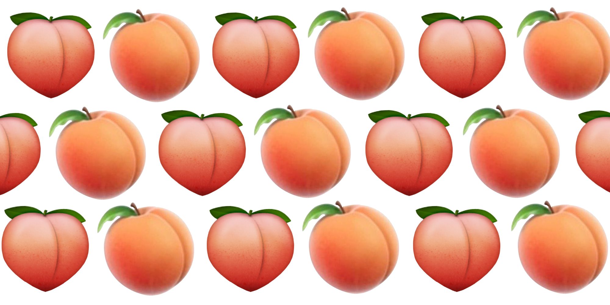 Resultado de imagen para peach emoji