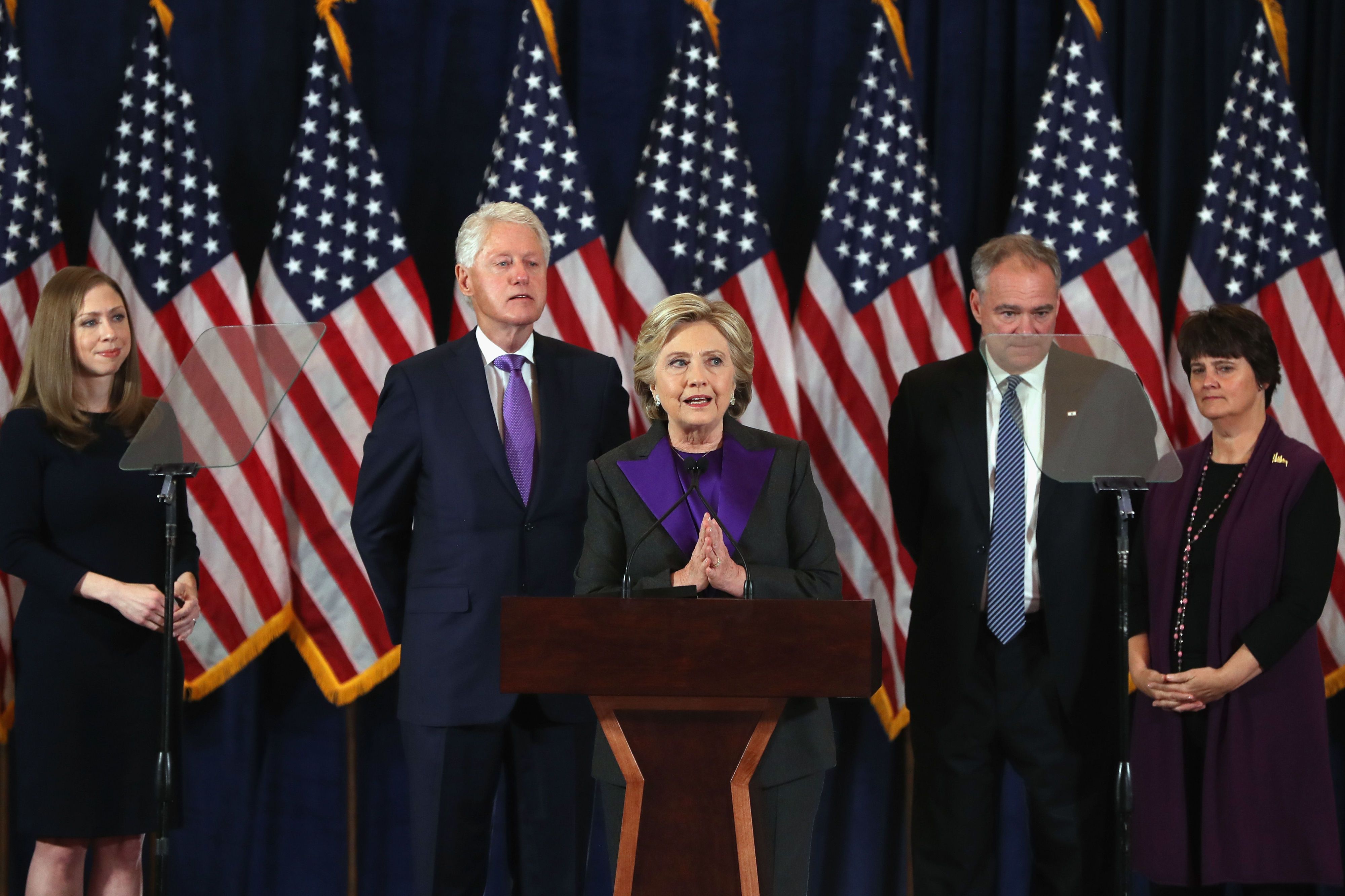 Read And Watch Hillary Clinton's Concession Speech - Full Text And ...