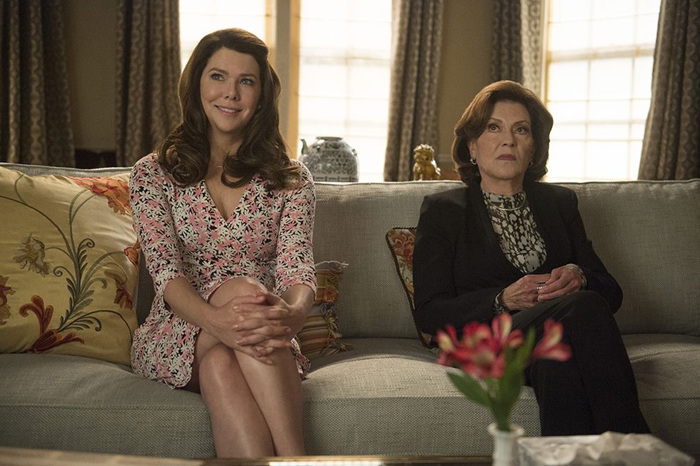 Lorelai and Emily in Gilmore Girls: A Year In The Life