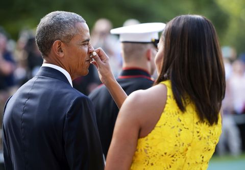 All of the Obamas' Cutest Moments - Michelle and Barack Obama Photos