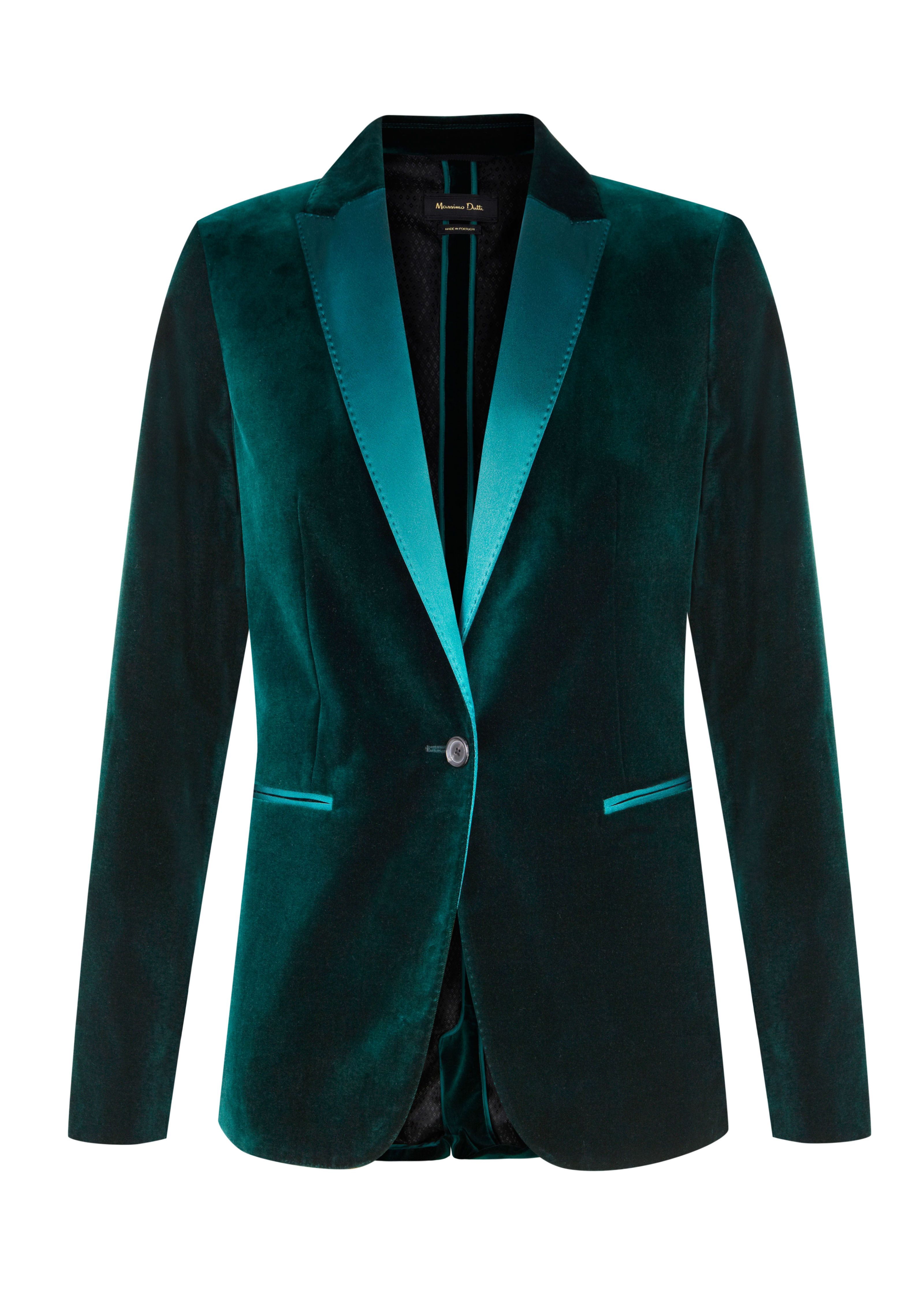 Green velvet blazer on sale outfit