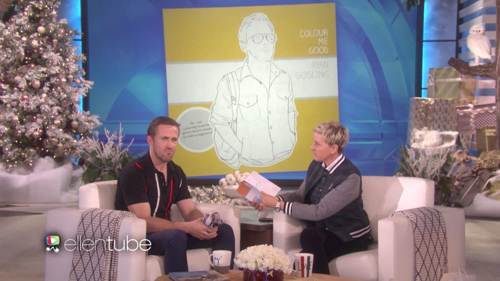 Ryan Gosling on Ryan Gosling Merchandise, His Daughters, and Eva Mendes -  Ellen DeGeneres Show