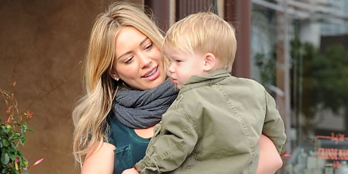 Hilary Duff Responds To Haters Criticizing Her For Kissing Her Son