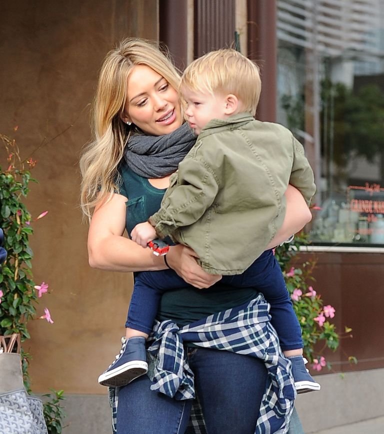 Hilary Duff Responds To Haters Criticizing Her For Kissing Her Son