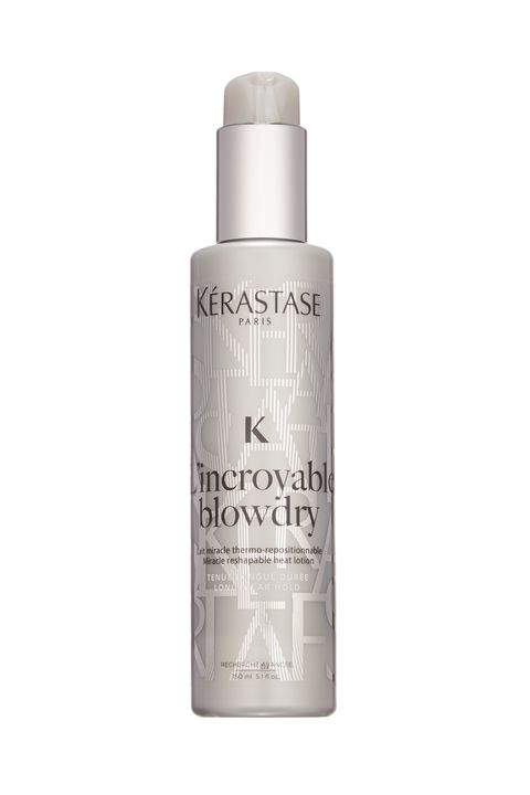 <p>"The perfect blow-dry in a bottle," KÉRASTASE L'Incroyable Blowdry "creates flexible styles, from straight to curly" and "allows you to restyle without reapplying," says ELLE Germany Beauty Director Barbara Huber.<span class="redactor-invisible-space" data-verified="redactor" data-redactor-tag="span" data-redactor-class="redactor-invisible-space"></span></p>
