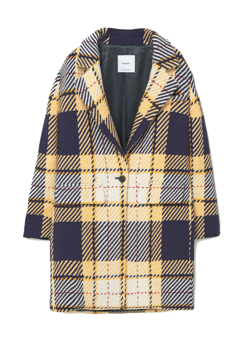 Women | <b>Mango</b> USA Plaid blazer - Women | <b>Mango</b> USA <b>MANGO</b> checkered wool coa...