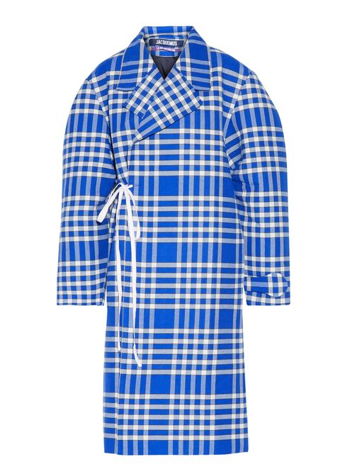 <p>Jacquemus<span class="redactor-invisible-space" data-verified="redactor" data-redactor-tag="span" data-redactor-class="redactor-invisible-space"> Plaid Woven Coat, $495 (originally $825); <a href="https://www.net-a-porter.com/us/en/product/757691/jacquemus/plaid-woven-coat" target="_blank" data-tracking-id="recirc-text-link">net-a-porter.com</a></span></p>
