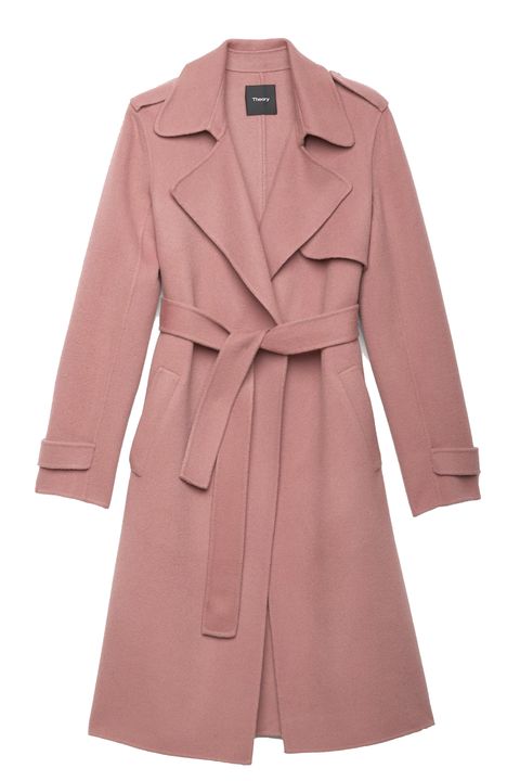 <p>Theory Double-Face Wool-Cashmere Trench Coat, $318 (originally $795); <a href="http://www.theory.com/oaklane-df/G0701407.html?dwvar_G0701407_color=TSA&amp;cgid=womens-outerwear" target="_blank" data-tracking-id="recirc-text-link">theory.com</a></p>