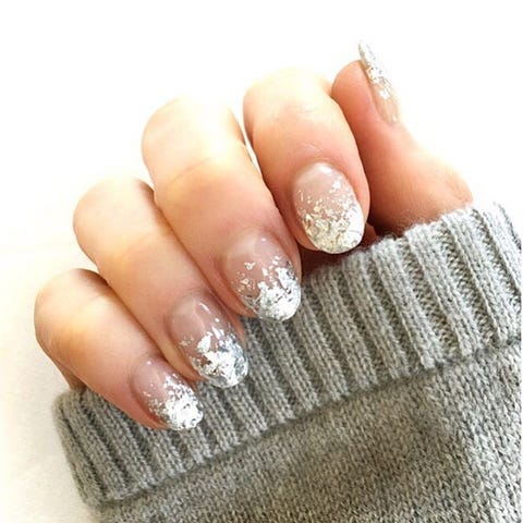 Best Nail Trends Of 2017 4 Art And Designs You Need To P I Love Foil Fading Nbsp Nails You Can Wear Them In