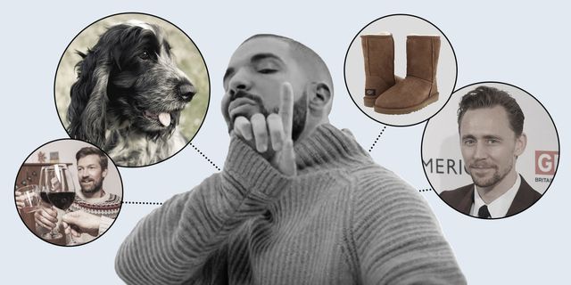 Dog breed, Facial hair, Jaw, Dog, Carnivore, Sweater, Canidae, Gesture, Snout, Moustache, 