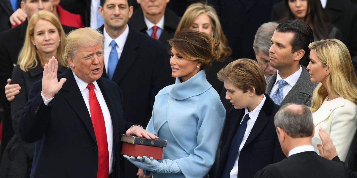 Best Celebrity Reactions to Donald Trump's Inaugural Address - Funniest ...