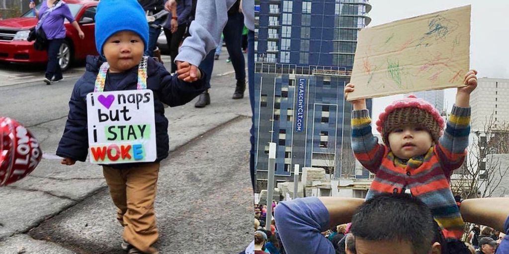 20 Photos of Cute Kids at the Women's March - Women's March 2017