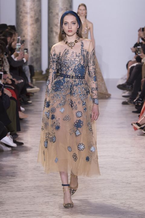 All the Looks from the Elie Saab Spring-Summer Couture 2017 Collection