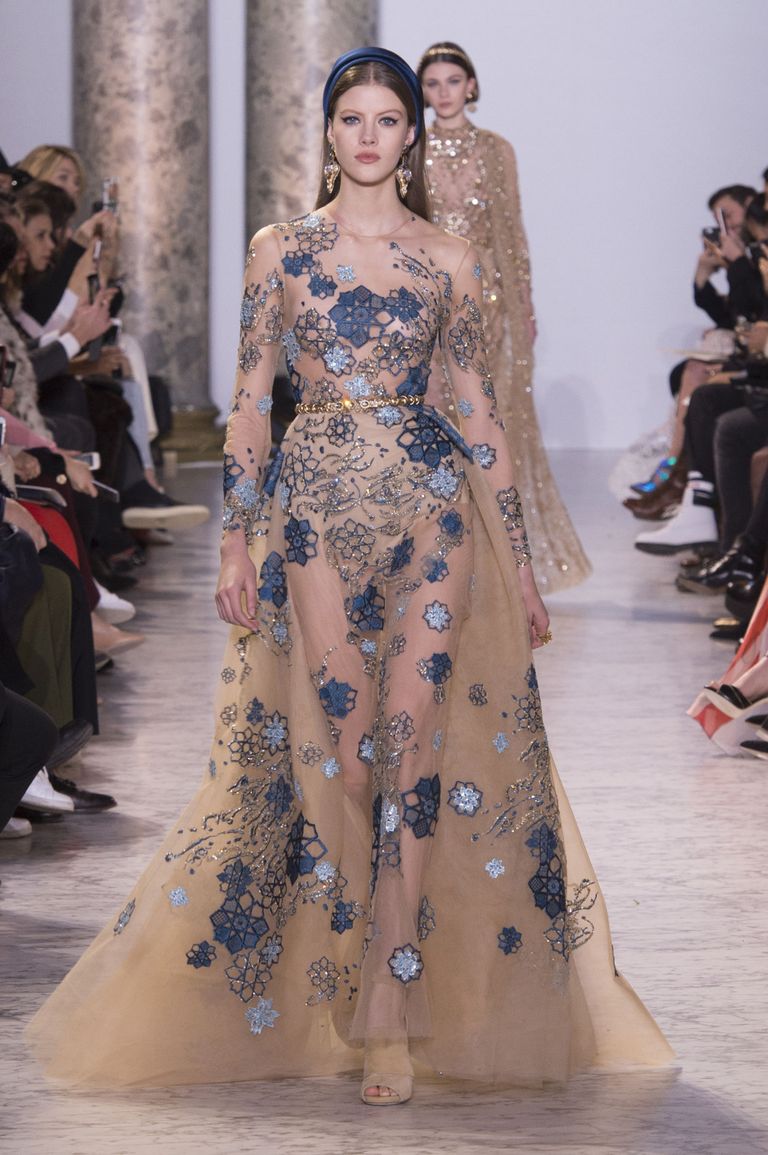 All the Looks from the Elie Saab Spring-Summer Couture 2017 Collection