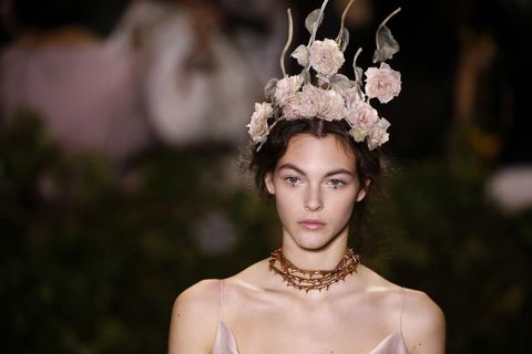 Maria Grazia Chiuri's First Dior Couture Collection Is a Woodland Fairy ...