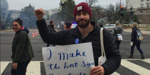 Jake Gyllenhaal on the Women s March Jake Gyllenhaal Posts