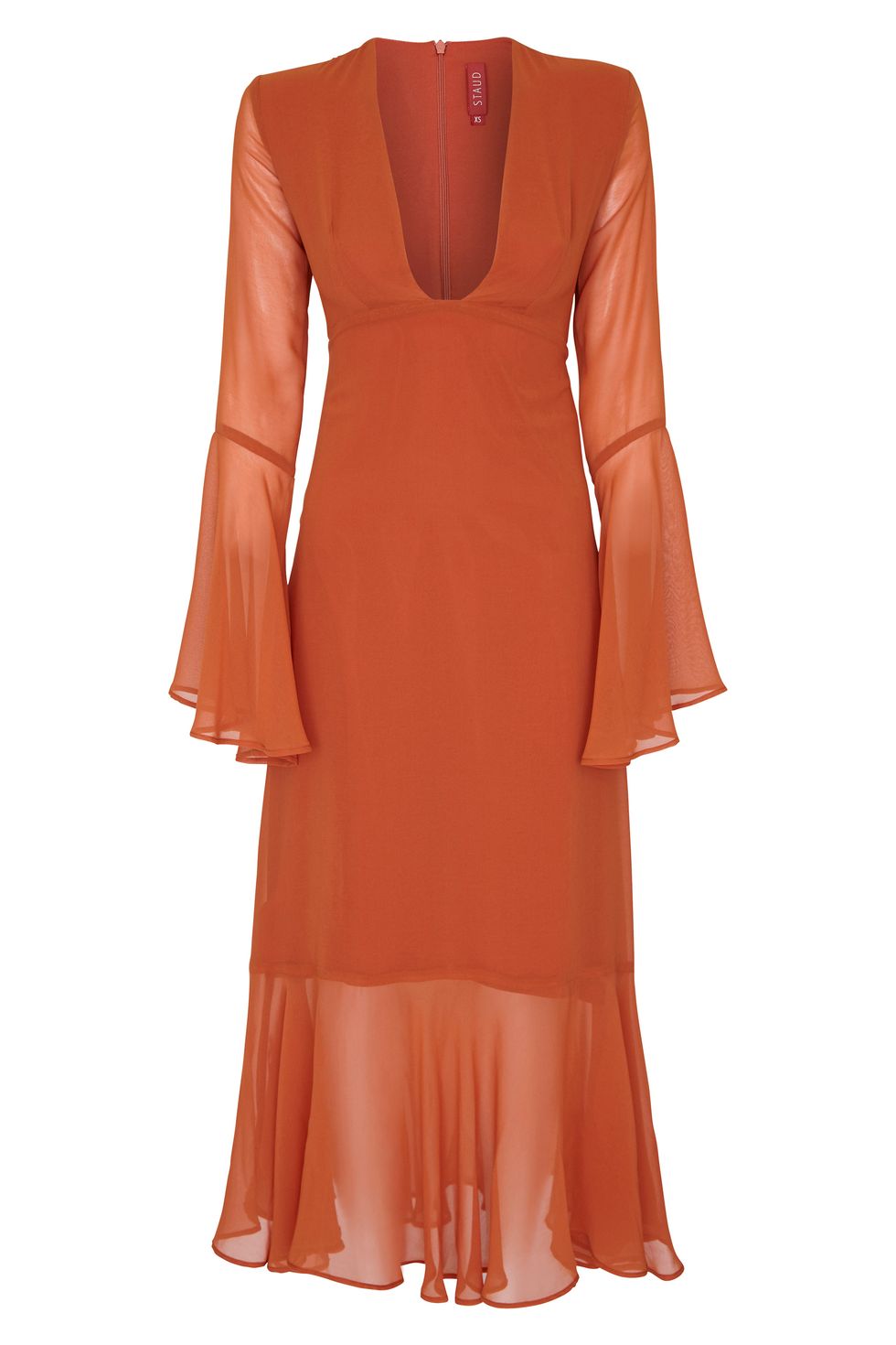 STAUD_The Luca Dress_Spice_$275