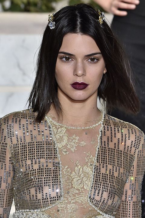 Kendall Jenner In Naked Dress At La Perla Fall 2017 Nyfw Show Kendall