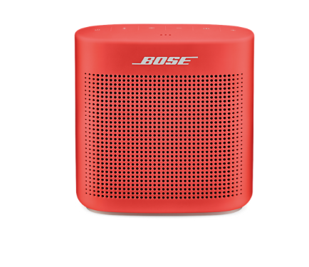 <p>Bose, SoundLink Color Bluetooth Speaker II, $129;&nbsp;<a href="https://www.bose.com/en_us/products/speakers/wireless_speakers/soundlink-color-bluetooth-speaker-ii.html?gclid=Cj0KEQiA2uDEBRDxurOO77Cp-7kBEiQAOUgKV_oliaON3i3paBhbAIz7ElF0ntfAu8bq0dEi0JTGTZYaAgoY8P8HAQ#v=soundlink_color_ii_red">bose.com</a><span class="redactor-invisible-space" data-verified="redactor" data-redactor-tag="span" data-redactor-class="redactor-invisible-space"></span></p>