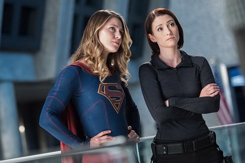 Supergirl and Alex Danvers