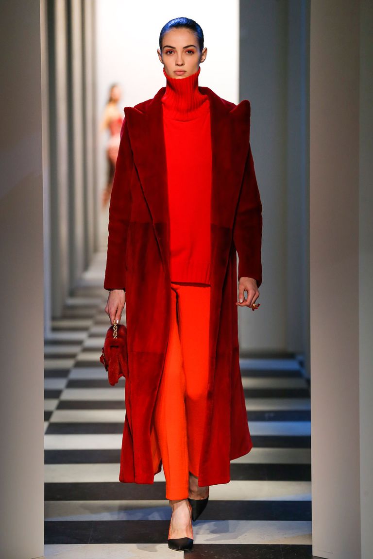 Red Is Officially the Color of Fall 2017 Fashion Month