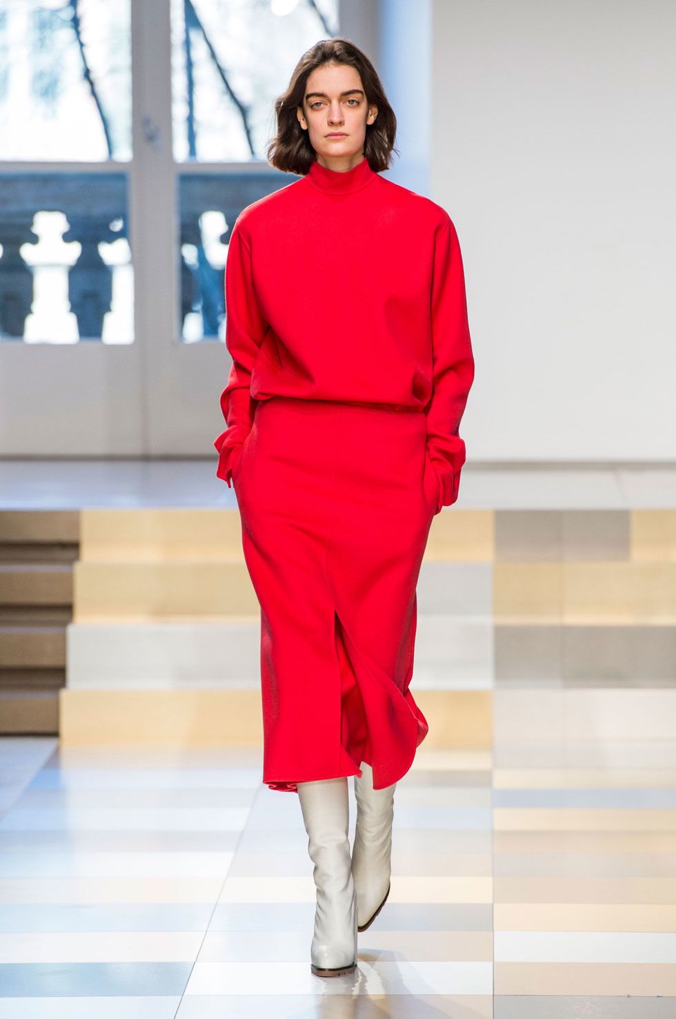 Red Is Officially the Color of Fall 2017 Fashion Month