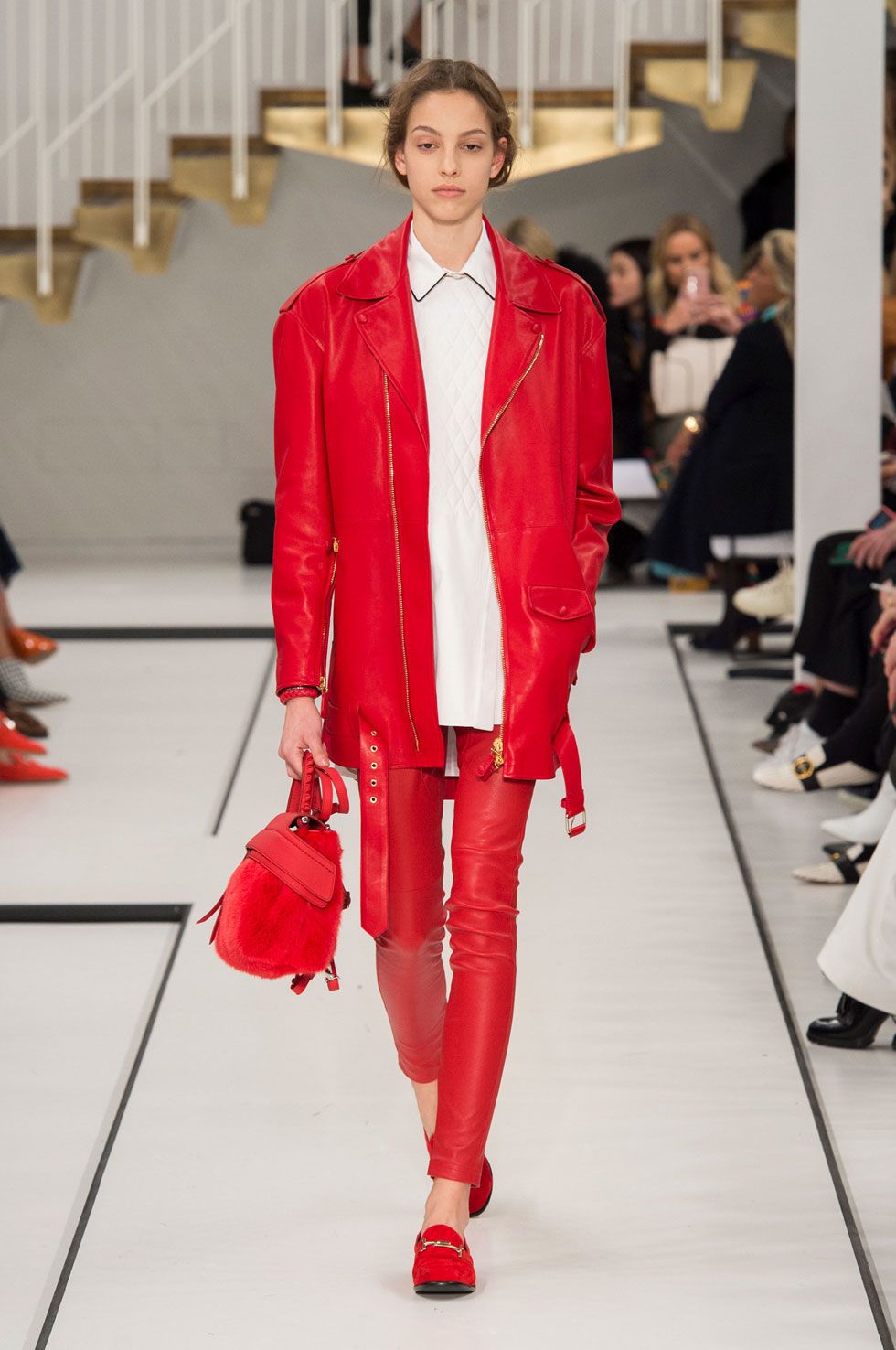 Red Is Officially the Color of Fall 2017 Fashion Month