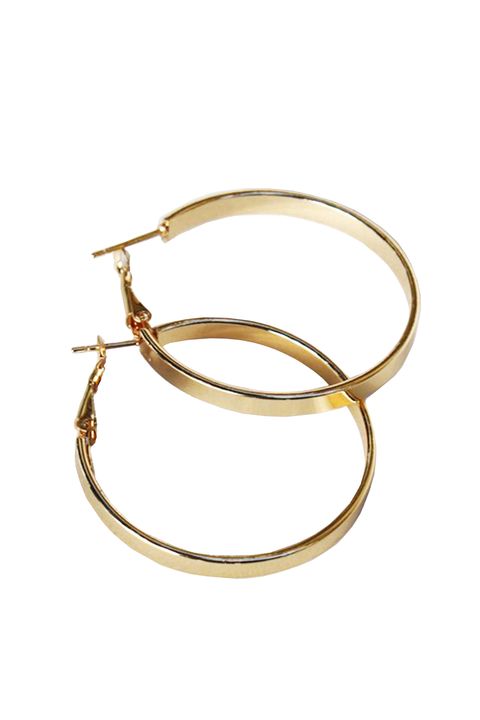 <p>Common Muse Classic Hoop Earrings, $32; <a href="https://www.lisasaysgah.com/accessories/common-muse-classic-hoop-earring-gold?rq=earrings">lisasaysgah.com</a></p>