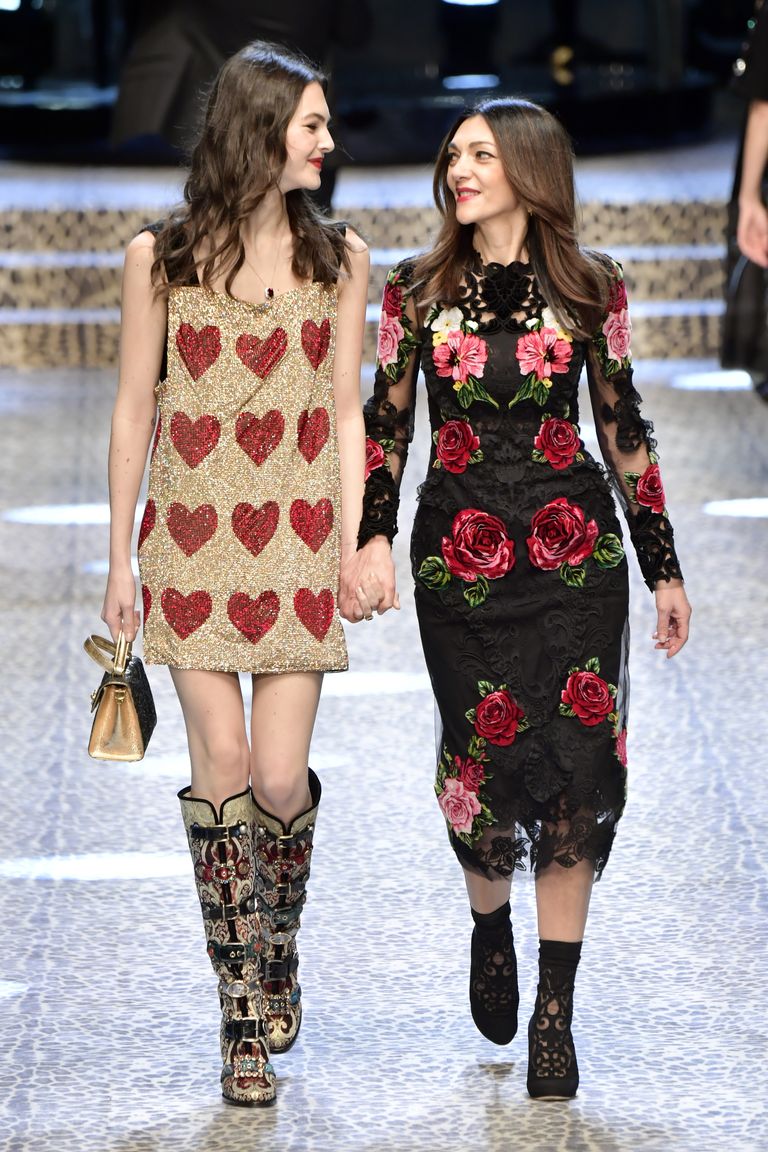 A Guide To The 47 Famous Real People Who Just Walked The Dolce And Gabbana Catwalk 0401