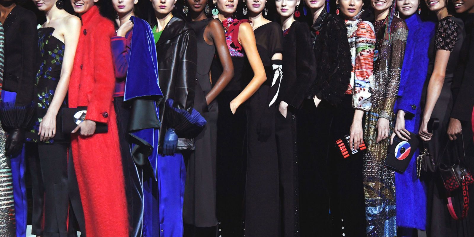 82 Looks From Giorgio Armani Fall 2017 MFW Show Giorgio Armani