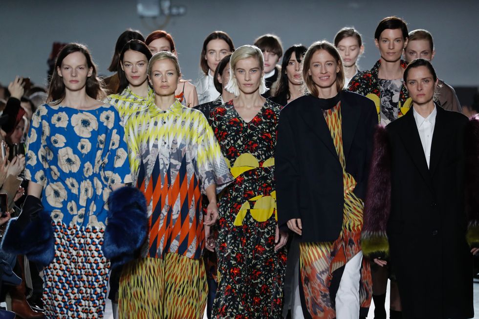 Dries Van Noten Reunites '90s Supermodels to Mark His 100th Runway Show