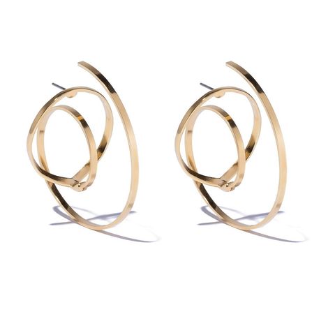 <p>Lele Sadoughi, Golden Nest Earrings, $150; <a href="https://www.lelesadoughi.com/products/golden-nest-earrings">lelesadoughi.com</a></p>