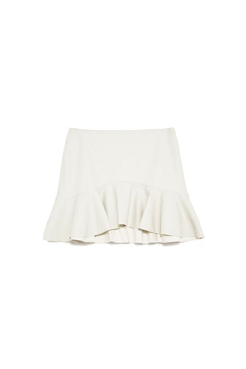 <p>Zara Faux Leather Mini Skirt, $30;&nbsp;<a href="http://www.zara.com/us/en/woman/skirts/view-all/faux-leather-mini-skirt-c719016p4276044.html" target="_blank" data-tracking-id="recirc-text-link">zara.com</a></p>
