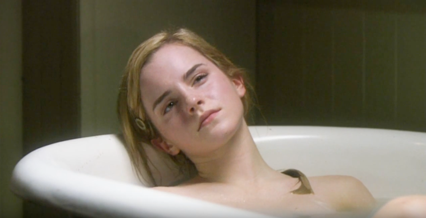 Emma watson bath playing with herself