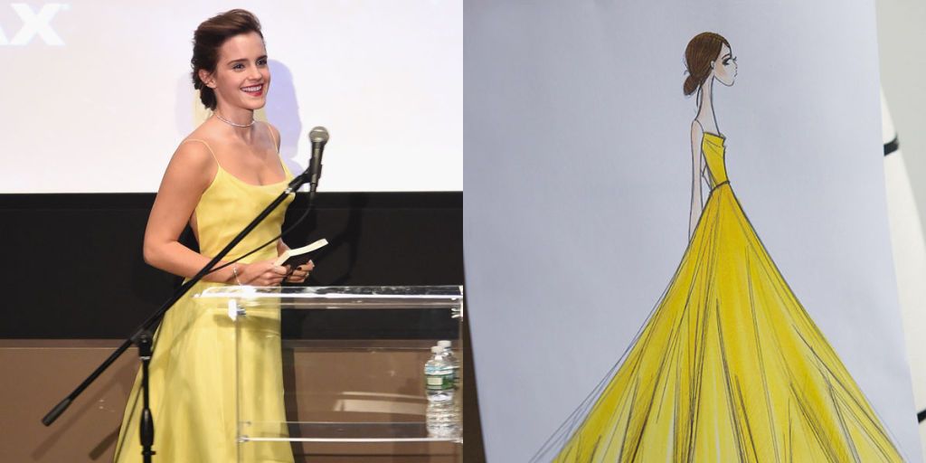 How Emma Watson s Dior Yellow Dress Was Made