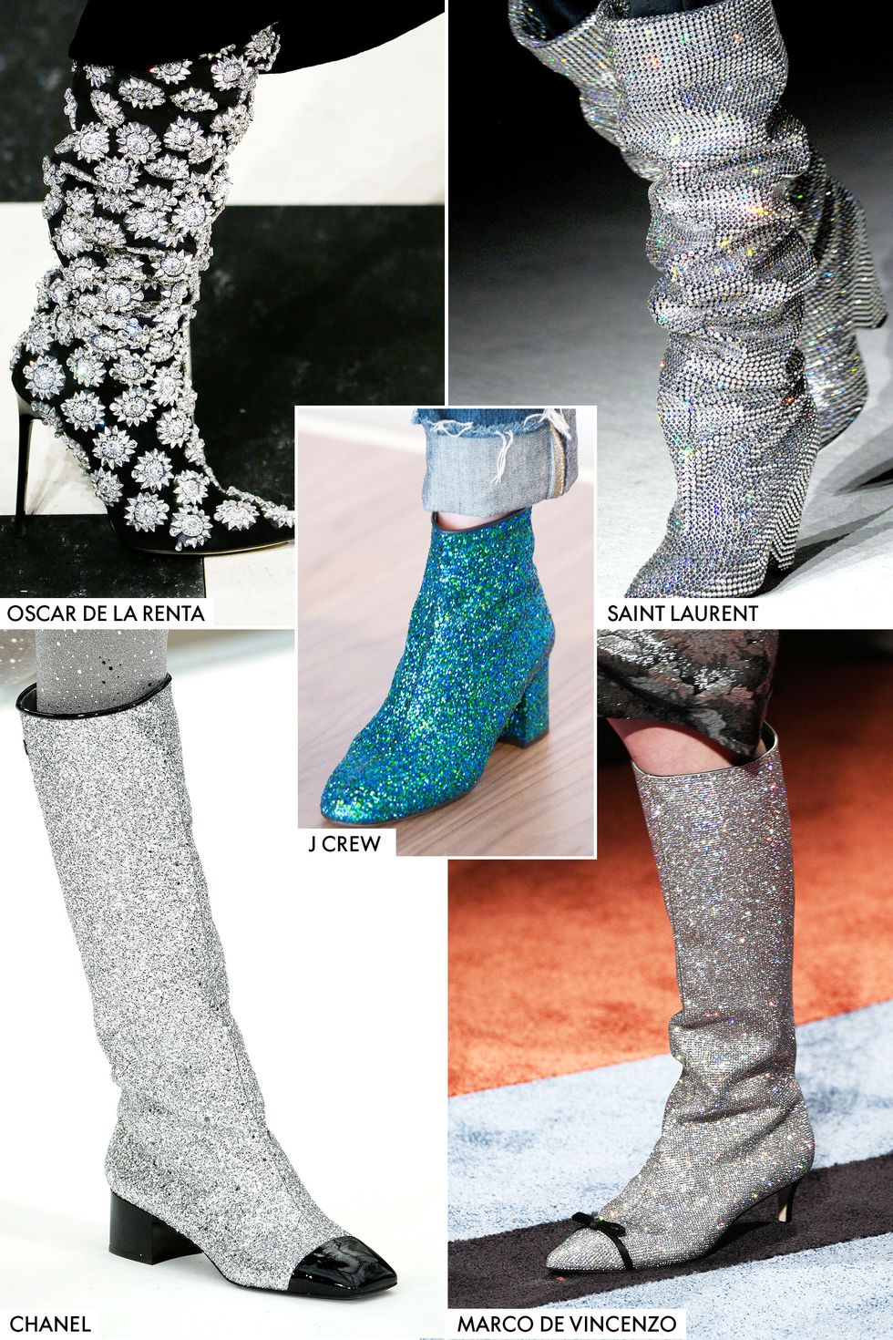 Currently Trending: White Boots - Sparkles and Shoes