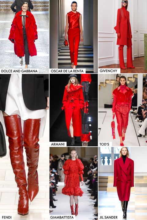 Red, Clothing, Fashion, Fashion model, Runway, Outerwear, Fashion design, Shoulder, Footwear, Neck, 