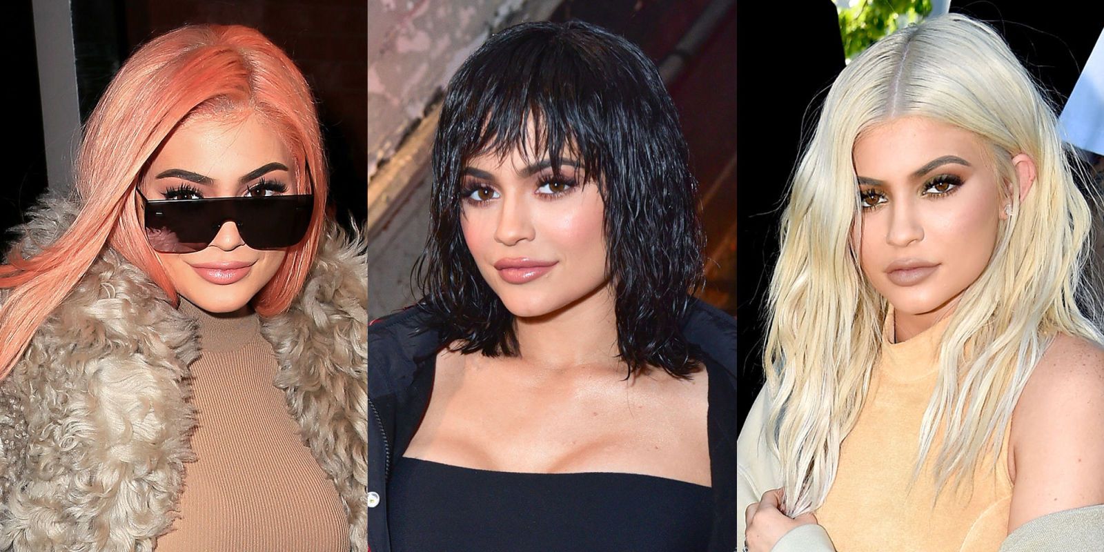 Kylie Jenner brings back pink hair in new pics
