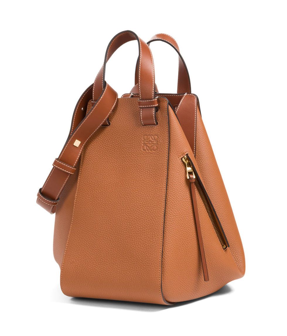 Loewe 2021 Small Hammock Bag - Brown Bucket Bags, Handbags