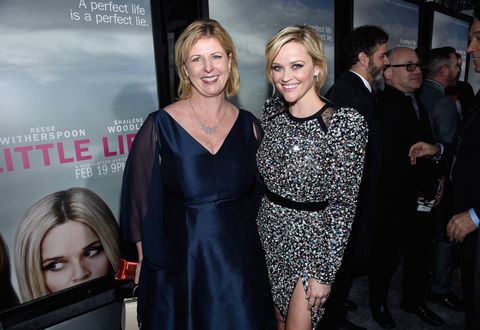 Liane Moriarty and Reese Witherspoon