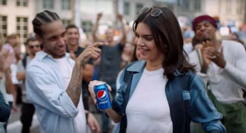 Kendall Jenner Pepsi ad