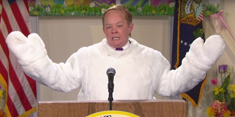 Melissa McCarthy Was Sean Spicer on 'SNL' Again, & it Was Perfect