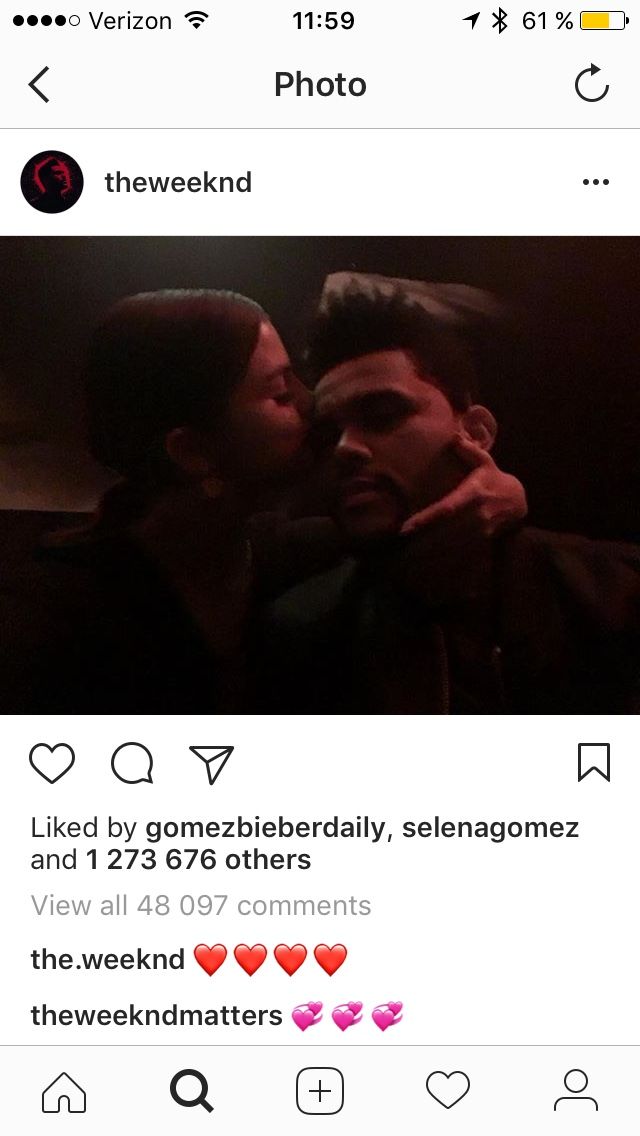 the weeknd selena gomez