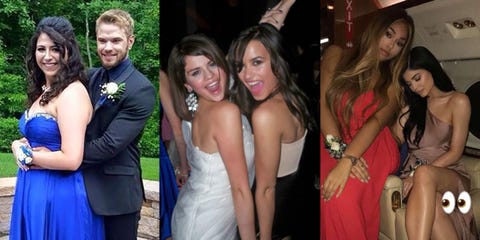 Celebrities Who Crashed Prom Kylie Jenner Selena Gomez Justin